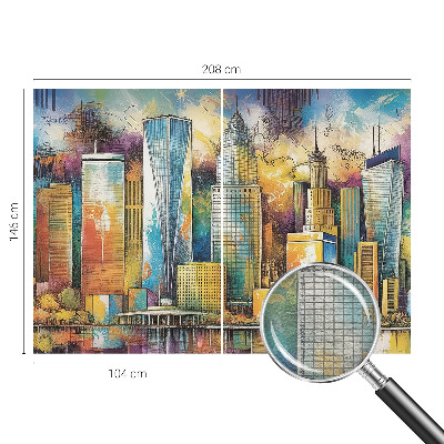 Fototapeta na mieru do obývačky Panoráma mesta