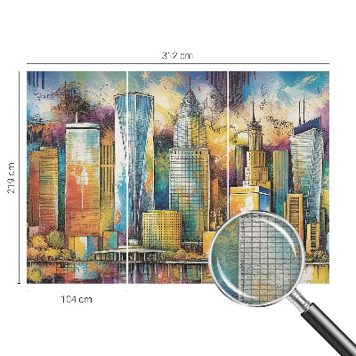 Fototapeta na mieru do obývačky Panoráma mesta