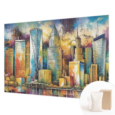 Fototapeta na mieru do obývačky Panoráma mesta