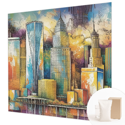 Fototapeta na mieru do obývačky Panoráma mesta