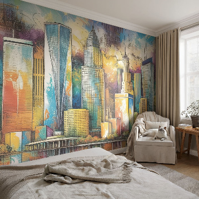 Fototapeta na mieru do obývačky Panoráma mesta