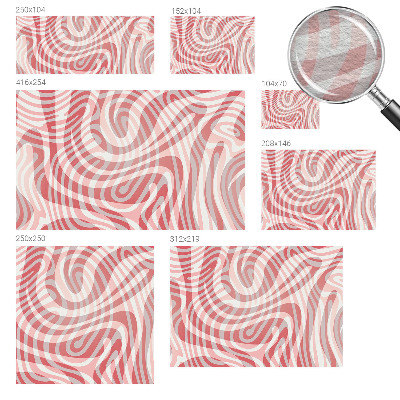 Moderná fototapeta na mieru Vlnité čiary