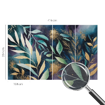 Tapeta na stenu Botanické listy