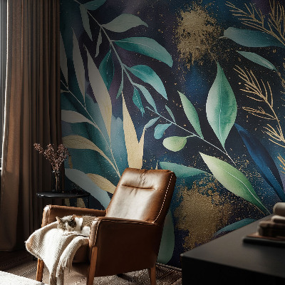 Tapeta na stenu Botanické listy