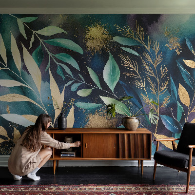 Tapeta na stenu Botanické listy