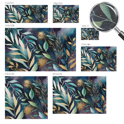 Tapeta na stenu Botanické listy