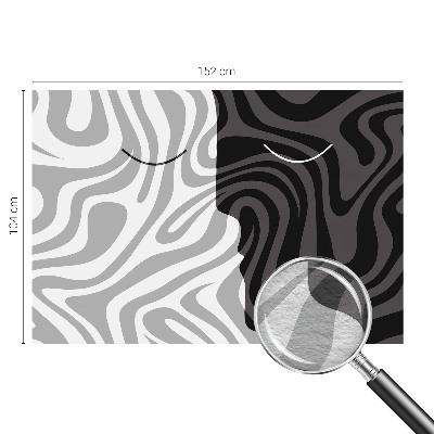 Fototapeta na mieru Abstraktné tváre