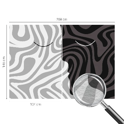 Fototapeta na mieru Abstraktné tváre