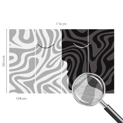 Fototapeta na mieru Abstraktné tváre