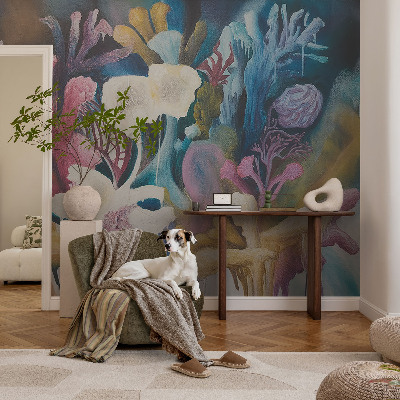 Vliesová fototapeta do obývačky Kvetinová explózia