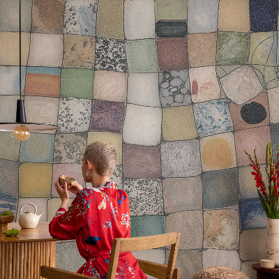 Vliesová fototapeta s potlačou Farebná mozaika