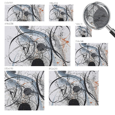 Moderná fototapeta Expresívna abstrakcia