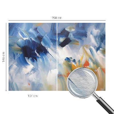 Luxusná tapeta Farebné ťahy