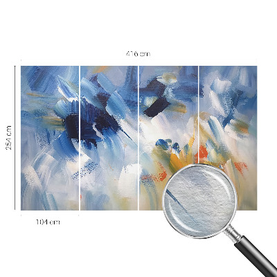 Luxusná tapeta Farebné ťahy