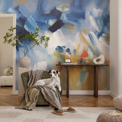 Luxusná tapeta Farebné ťahy