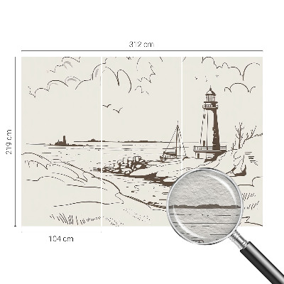 Tapeta na stenu Pobrežná krajina