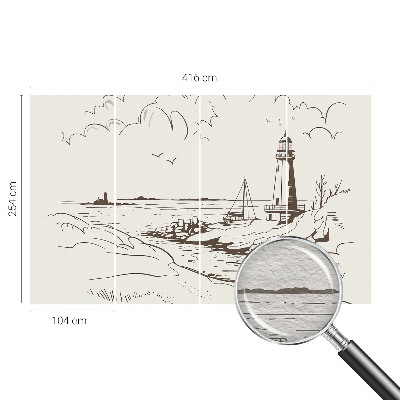 Tapeta na stenu Pobrežná krajina