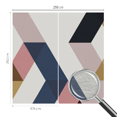 Vliesová fototapeta Farebné kosoštvorce