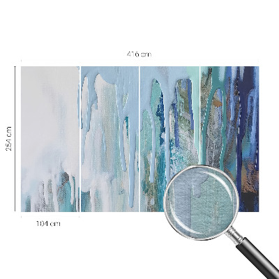 Vliesová fototapeta na stenu Modré kaskády