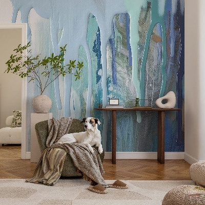 Vliesová fototapeta na stenu Modré kaskády