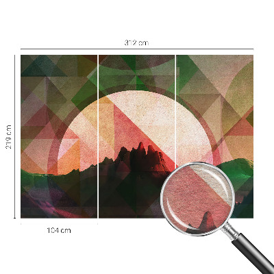 Vliesová tapeta Malebné kopce