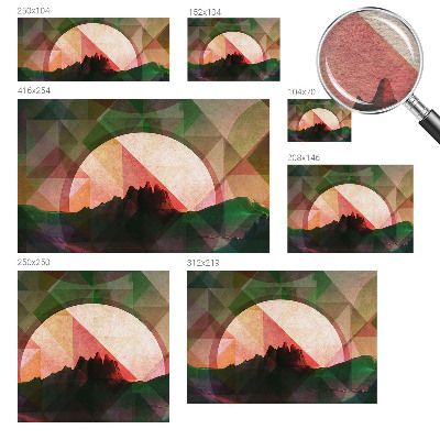 Vliesová tapeta Malebné kopce