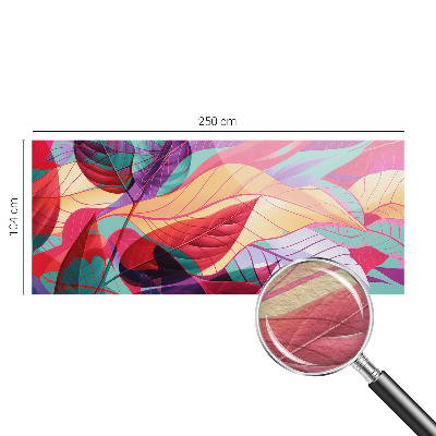 Fototapeta do spálne Abstraktné listy