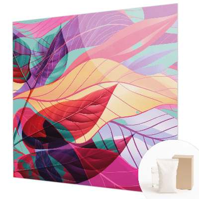 Fototapeta do spálne Abstraktné listy