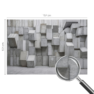 Vliesová fototapeta pre deti Betónové bloky