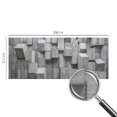 Vliesová fototapeta pre deti Betónové bloky