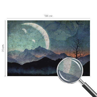 Fototapeta do spálne Nočná krajina