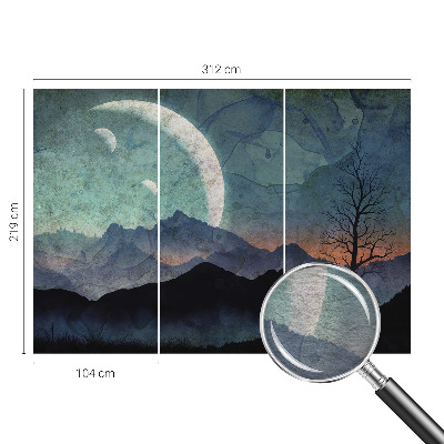 Fototapeta do spálne Nočná krajina