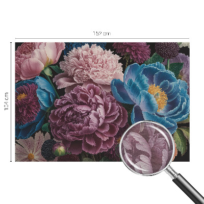 Vliesová fototapeta s potlačou Farebné kvety