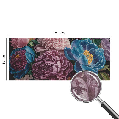 Vliesová fototapeta s potlačou Farebné kvety