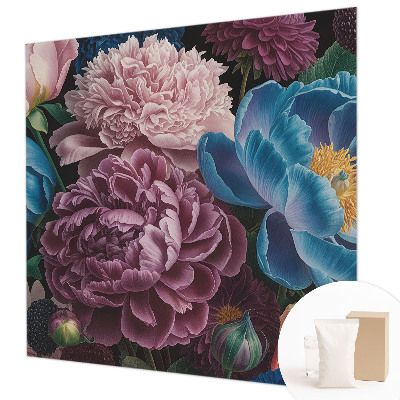 Vliesová fototapeta s potlačou Farebné kvety