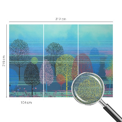 Moderná fototapeta na mieru Farebná harmónia