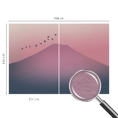 Moderná fototapeta Horský západ