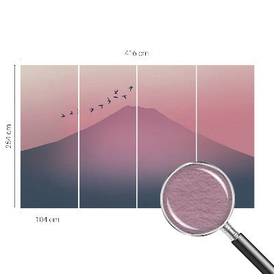 Moderná fototapeta Horský západ