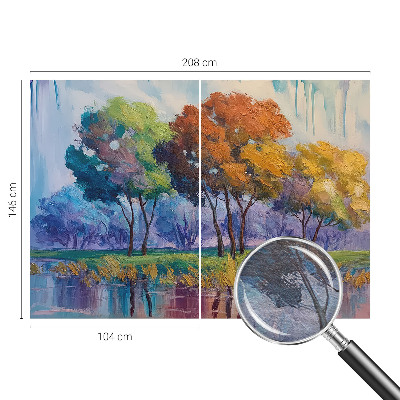 Vliesová fototapeta do obývačky Abstrakcia stromu