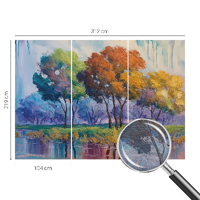 Vliesová fototapeta do obývačky Abstrakcia stromu