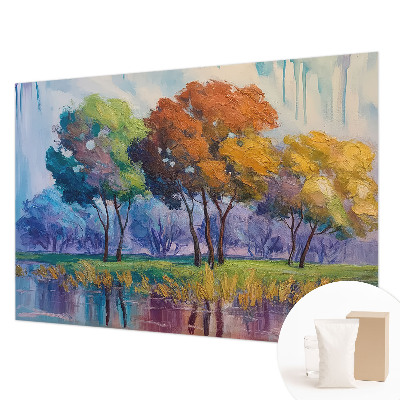 Vliesová fototapeta do obývačky Abstrakcia stromu