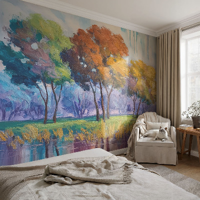 Vliesová fototapeta do obývačky Abstrakcia stromu