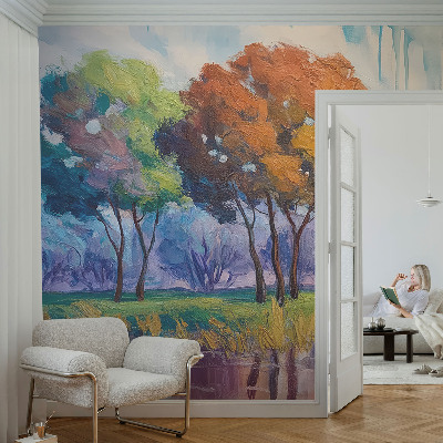 Vliesová fototapeta do obývačky Abstrakcia stromu