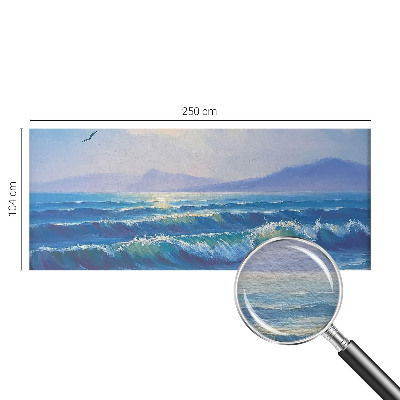 Fototapeta na mieru do spálne Morské vlny