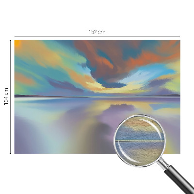 Fototapeta na mieru do obývačky Dúhový západ slnka