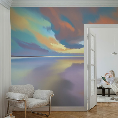 Fototapeta na mieru do obývačky Dúhový západ slnka