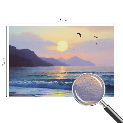 Luxusná tapeta Západné more