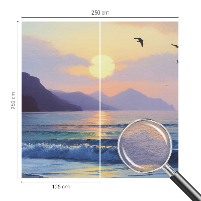 Luxusná tapeta Západné more