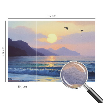 Luxusná tapeta Západné more