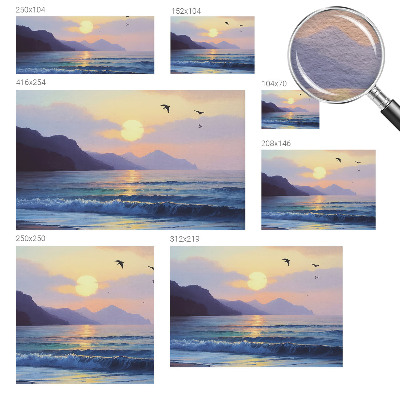 Luxusná tapeta Západné more